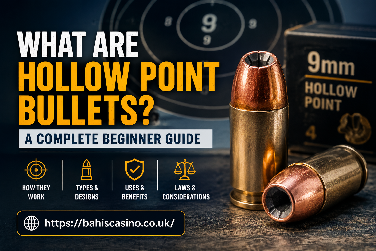 Hollow point bullets