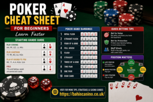 Poker cheat sheet