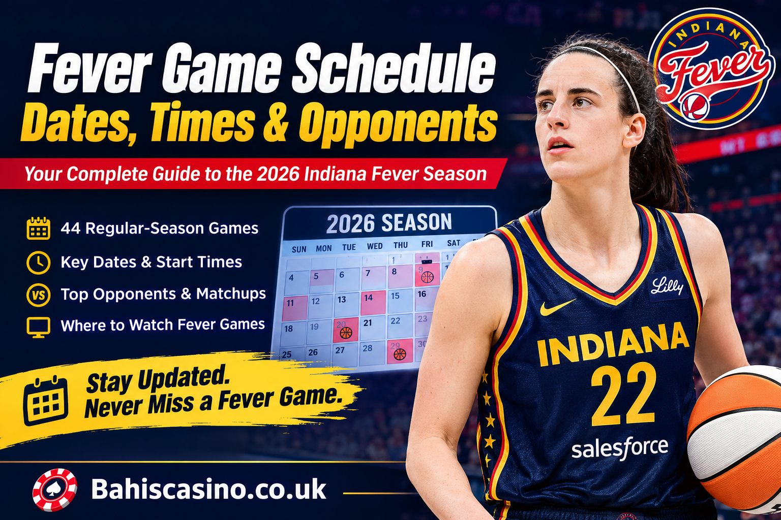 Fever Game Schedule